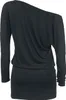 Black Premium by EMP Damen schwarzes kurzes Langarm-Kleid Produktbild-Vorschau 2