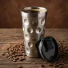 Dubbeglas Thermobecher mit Deckel (Heißer Pfälzer) | Pfalz Thermo Dubbebecher aus Edelstahl 0,39 L Produktbild-Vorschau