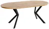 Runder Ausziehbarer Esstisch - Loft Style Tisch mit Produktbild-Vorschau 4