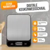 Strex Küchenwaage Digital mit 4 Präzisionssensoren - 1g bis Produktbild-Vorschau 13
