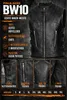 PAULGOS gilet in pelle biker cowl club waistcoat chopper Anteprima dell’immagine prodotto 8