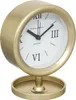Tischuhr MARION, golden, Ø 12 cm Produktbild-Vorschau 1