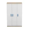 Kinder-Kleiderschrank 120 cm – Sonoma/Weiß mit blaue Produktbild-Vorschau 9