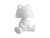 A white bear-shaped table lamp is shown against a white background. Náhled obrázku produktu