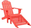 vidaXL Chaise de jardin Adirondack avec repose-pieds en Voir les images du produit 7