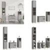A collage of bathroom furniture sets. Produktbild-Vorschau