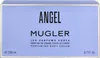 The image shows the front of a product box for Mugler Angel Perfumed Body Cream. Náhľad obrázku produktu