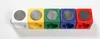 Dick-System, 10 Steckwürfel magnetisch blau 3,4 cm Produktbild-Vorschau 1