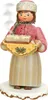 Hubrig Räuchermann / Räucherfrau Stollenmädchen Produktbild-Vorschau 3