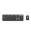 A keyboard and mouse set on a white background. Produktbild-Vorschau