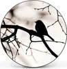 Design Stahlmagnettafel Schwarz Rund 47cm Früher Vogel Produktbild-Vorschau 8