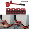5PCS Těžký typ nábytku Stěhovací systém Zvedací nástroj 4 Náhled obrázku produktu 2