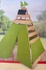 Playtive Spielzelt Tipi draußen Kinderzelt Tafel Echtholz Produktbild-Vorschau 5