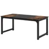 Wanbor 160 x 80 cm Esstisch, industrieller Küchentisch für Produktbild-Vorschau 7