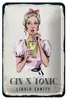 Blechschild Alkohol Gin & Tonic Liquid Sanity 12x18cm Produktbild-Vorschau 1