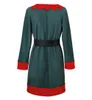 Weihnachtself Kostüm Damen 3-​teiliges Set mit Kleid, Produktbild-Vorschau 3