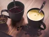 MIAMIO - 6 x 350 ml Kaffeetassen Set Außen Schwarz Innen Produktbild-Vorschau 2