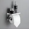 Uchwyt na papier toaletowy Łazienkowa półka ścienna Stal Podgląd zdjęcia produktu 5
