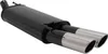 Novus Sportauspuff für VW Golf 3 / Golf 4 Cabrio 2x76mm Produktbild-Vorschau 1