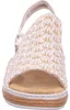 Rieker Damen Keil-Sandaletten Beige Voir les images du produit 41