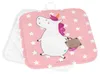 Mr. & Mrs. Panda Topflappen Einhorn Koffer - Rot Pastell - Produktbild-Vorschau 3
