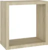vidaXL Scaffali a cubo 2 pezzi rovere Sonoma 30x15x30 cm Anteprima dell’immagine prodotto 13