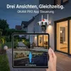 Überwachungskamera Aussen 3 Linsen WLAN, 3-Wege PTZ Kamera Produktbild-Vorschau 4