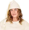 Berretto da notte beige con pompon - Berretto da notte Anteprima dell’immagine prodotto 3
