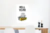 MuchoWow® Poster Kinderillustration mit dem Zitat 'Hell Produktbild-Vorschau 5