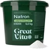 GreatVita Natron Pulver 5 kg Eimer | Lebensmittelqualität Produktbild-Vorschau 1