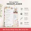 Menüplaner Otterliebe magnetisch A4 - Wochenplaner & Produktbild-Vorschau 2