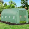 Szklarnia tunel ogrodowy foliowy 4x2x2 m 8 m² metalowy Podgląd zdjęcia produktu 9