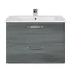 Keramik-Waschtisch mit Unterschrank 75cm, Quickset 328, Produktbild-Vorschau 1