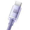 Baseus Cavo Dati USB-C 100W 2m Viola KP25162 Anteprima dell’immagine prodotto 8