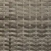 Panca da giardino a 3 posti con cuscini in poly rattan Anteprima dell’immagine prodotto 7