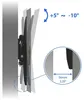 deleyCON Universal TV Wandhalterung 32"-65" Zoll, Neigbar, Produktbild-Vorschau 3
