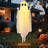 100CM Halloween DekoGeist Hängend mit Lichterkette, Geister Produktbild-Vorschau 6