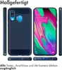 imoshion Brushed Back Cover Samsung Galaxy A40 - Dunkelblau Produktbild-Vorschau 6