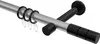 Interdeco Gardinenstange / Vorhangstange Silbergrau / Produktbild-Vorschau 1