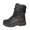 A single brown hiking boot is shown against a white background. Produktbild-Vorschau