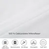 Bettwäsche-Set mit Mikrofaser 135x200 cm Kopfkissenbezug 80 Produktbild-Vorschau 5
