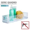 WENKO Edelstahl Bad MAXI Regal Wand Ablagen Küchen QUADRO Produktbild-Vorschau 2