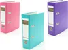 Three ring binders are displayed side-by-side against a white background. Produktbild-Vorschau