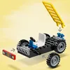 LEGO bricks being assembled into a fire truck. Produktbild-Vorschau