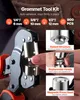VEVOR Ösenzange 900 tlg. Set Ösen 6mm 10mm 12mm Magnetische Produktbild-Vorschau 2