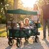 Miweba Bollerwagen MB-20 faltbar | Transportwagen mit Dach Produktbild-Vorschau 1
