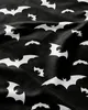 Schwarze XL Kuscheldecke mit Fledermäusen 152x178cm Produktbild-Vorschau 3