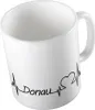 Huuraa Kaffeetasse Donau Geschenk Tasse Weiß 330ml Donau Produktbild-Vorschau 1