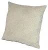 40x40 Dekokissen Zefir dot Hellbeige Samt Produktbild-Vorschau 2