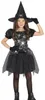 Strega Magica Ragnatela Costume Glitter Cappello Halloween Anteprima dell’immagine prodotto 2
